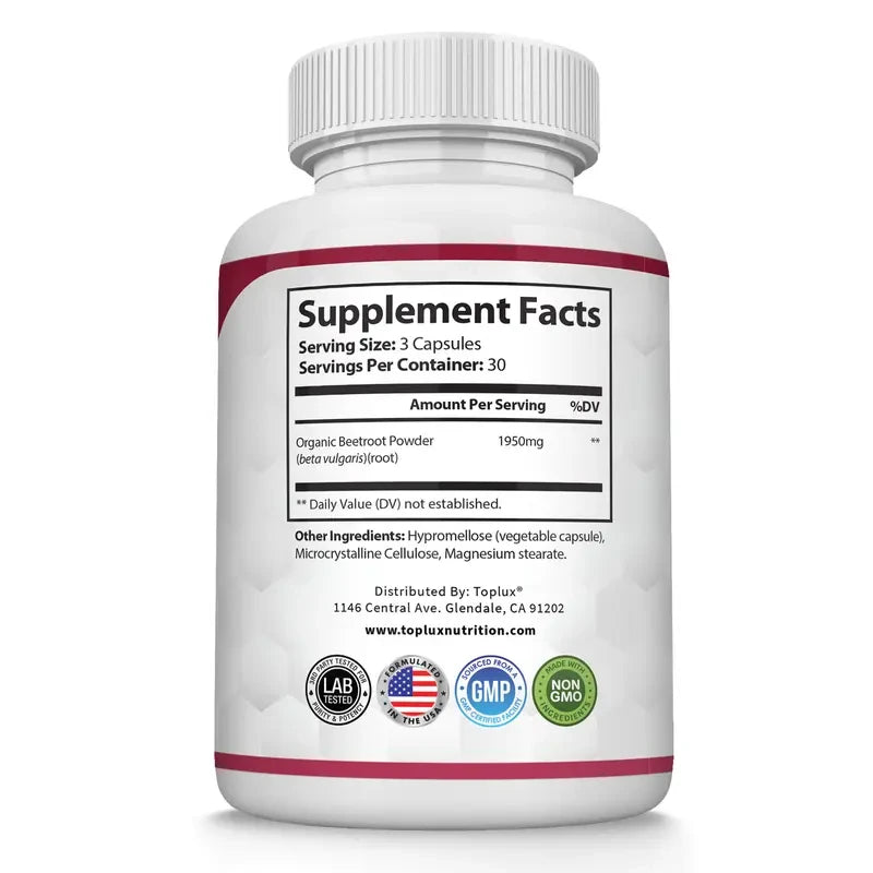 Beet Root Capsules for Heart Health