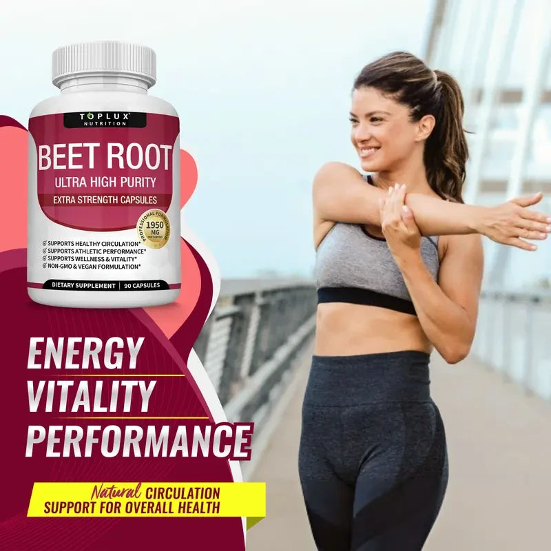 Beet Root Capsules for Heart Health