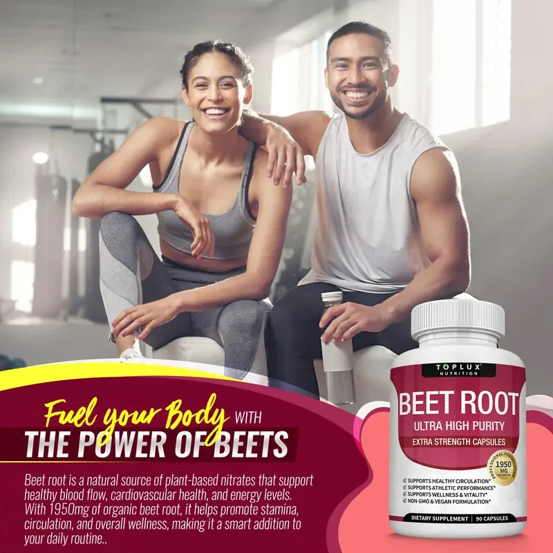 Beet Root Capsules for Heart Health