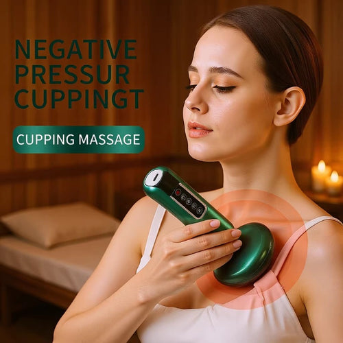 Electric Gua Sha Cupping Massager – Portable & Heated