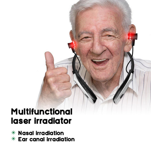 Portable Red Light Laser Therapy Device for Ear and Nose