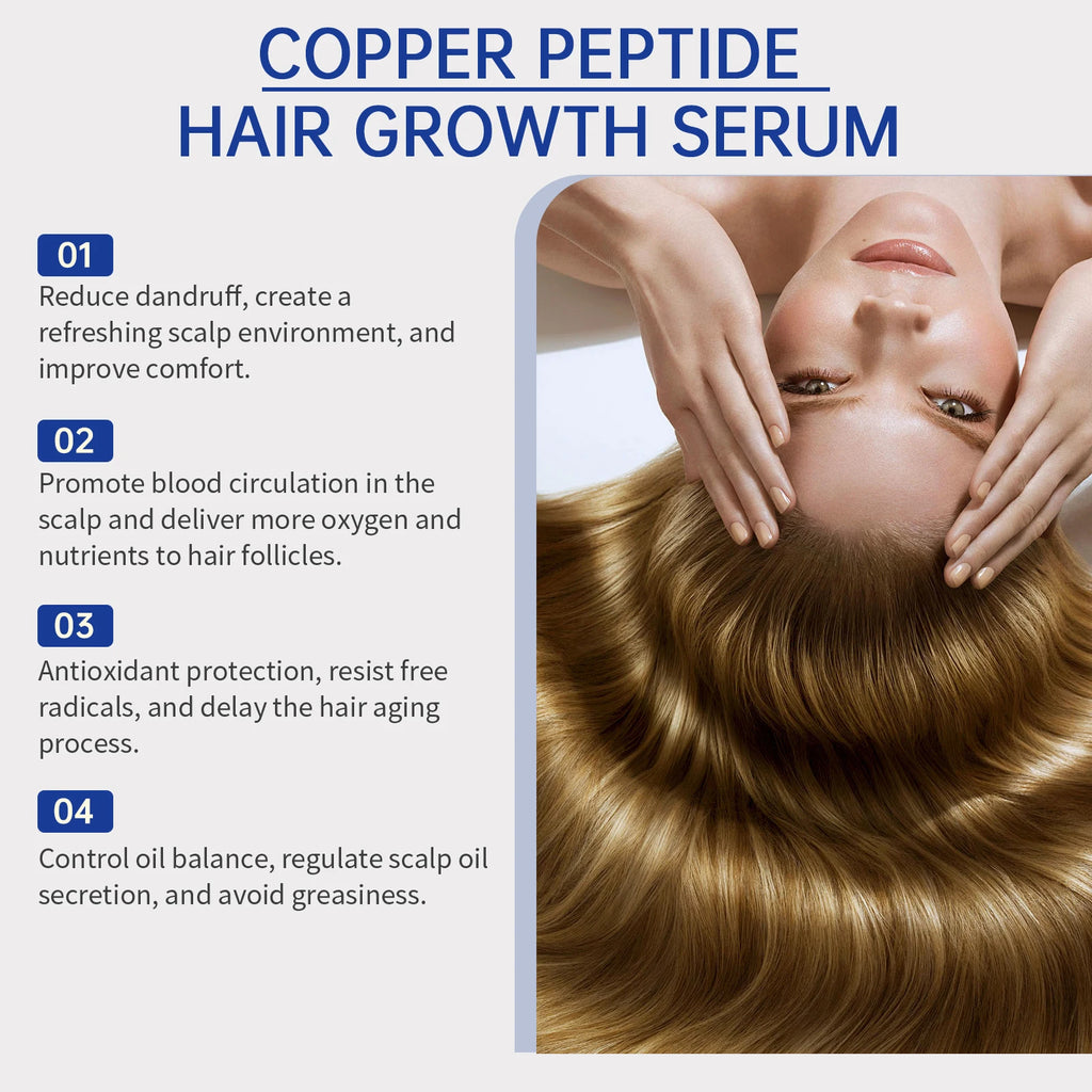 Copper Peptide Serum for Hair Growth
